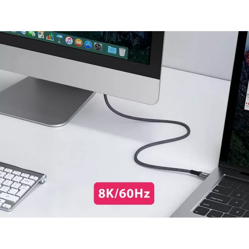 Equip USB 4 Gen 3 C to C kabel, M/M, 2,0m, PD3.1 240W, 8K/60Hz, 40Gbps, Czarny