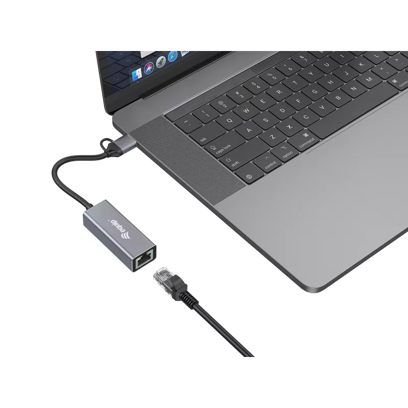 Equip Karta sieciowa USB-C na 2,5 Gigabit Ethernet (USB-C+A)