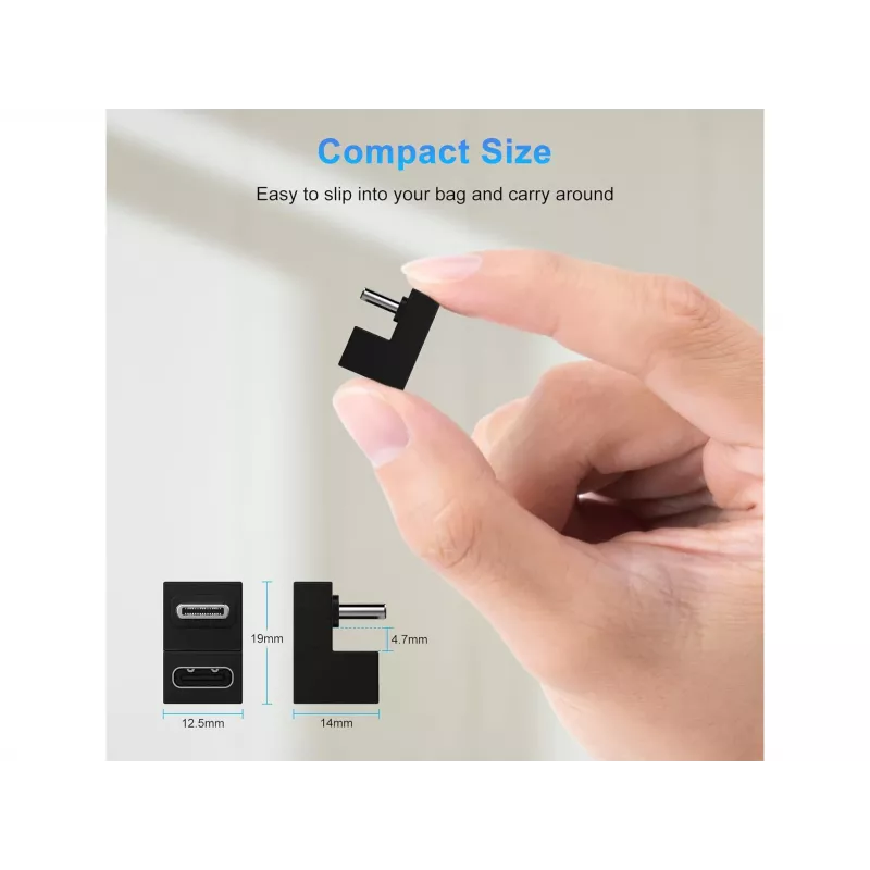 Adapter USB-C U Plug Equip 133476 10 Gb/s PD 100 W 2 szt.