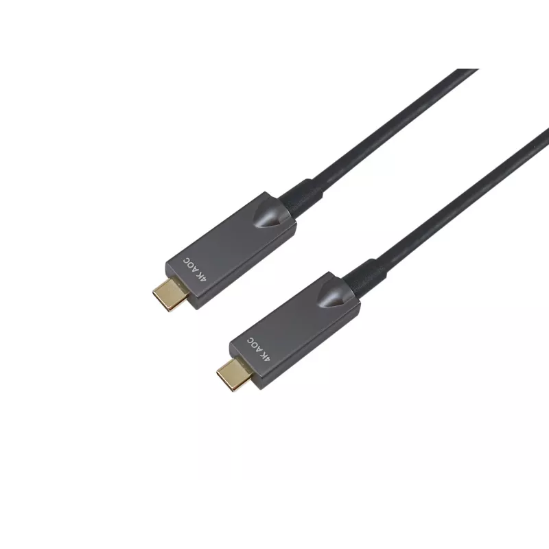 Equip USB-C do C aktywny kabel optyczny, M/M, 15m, PD 60W, 4K/60Hz, 10Gbps, wideo+dane+PD