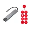 Equip USB-C 8 w 1 wielofunkcyjny adapter, przewodowy, USB Type-C, 100 W, 1000 Mbit/s, 1000BASE-T, IEEE 802.3ab