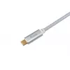 Kabel USB-C na USB-C EQUIP 3,0 m — USB 3.2 Gen 2, 10 Gb/s, PD 100 W, 4K/60 Hz, biały