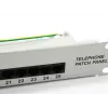 Equip 25-Portowy Panel Krosowy Cat.3 RJ45 ISDN, Jasnoszary