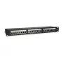 Equip 24-Port Cat.5e Shielded Patch Panel, Czarny