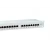 Equip 24-Port Cat.6 Shielded Patch Panel, jasnoszary