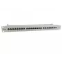 Panel krosowy Equip 24-portowy, ekranowany, Cat.6A, jasnoszary, 10/100/1000Base-T(X), Gigabit Ethernet, 1000 Mbit/s, RJ-45, Cat6a, montaż w szafie