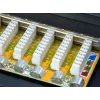 Panel krosowy Equip 16-portowy, ekranowany, Cat.6, czarny, 10/100/1000Base-T(X), Gigabit Ethernet, 1000 Mbit/s, RJ-45, Cat6, montaż w szafie