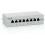 Panel krosowy Equip 8-portowy Cat.5e, biurkowy, jasnoszary, RJ-45, złoto, Cat5e, szary, ANSI/TIA/EIA 568, -40 - 80 °C