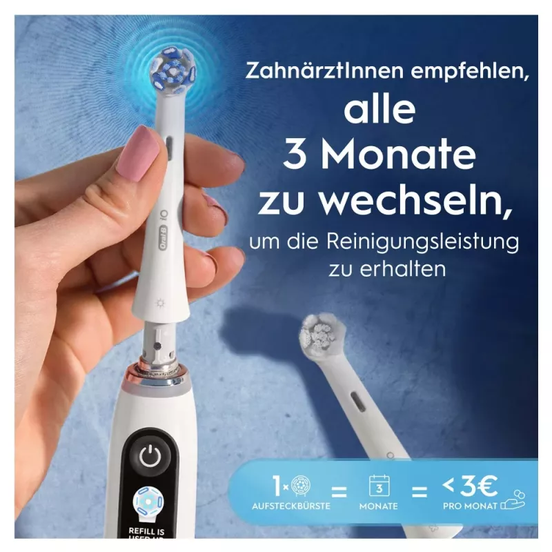 Końcówki wymienne Oral-B iO Ultimate Clean, białe, 2 szt.