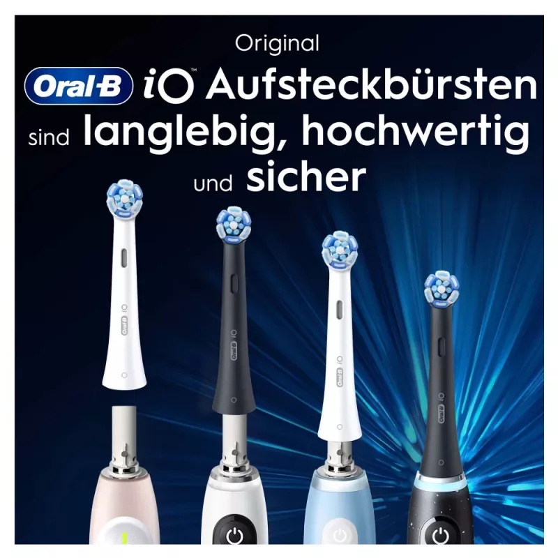 Końcówki wymienne Oral-B iO Ultimate Clean, białe, 2 szt.