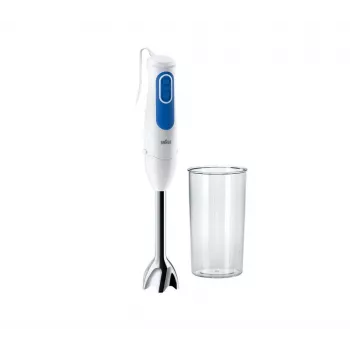 Braun MQ 3000 WH Smoothie+ 0.6 L Blender ręczny 700 W Niebieski, Biały