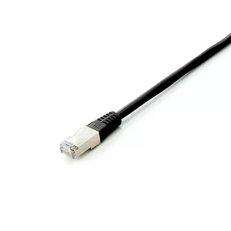 Kabel sieciowy Equip Cat.6A Platinum S/FTP RJ-45 1.0m Czarny