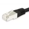 Equip Cat.6A Platinum S/FTP Patch kabel, 10m, Czarny
