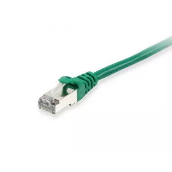 Equip Cat.6A Patchcord S/FTP, 15m, zielony, 15 m, Cat6a, S/FTP (S-STP), RJ-45, RJ-45, zielony