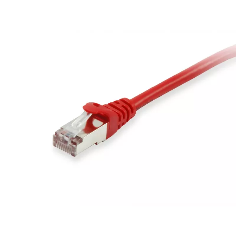 Kabel krosowy Equip Cat.6A S/FTP RJ-45 0.5m Czerwony