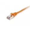 Kabel krosowy Equip Cat.6A S/FTP, 0,5m, pomarańczowy