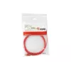 Kabel sieciowy Equip Cat.6A F/FTP cienki Patch kabel RJ-45 2m czerwony