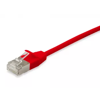 Kabel sieciowy Equip Cat.6A F/FTP cienki Patch kabel RJ-45 5m Czerwony