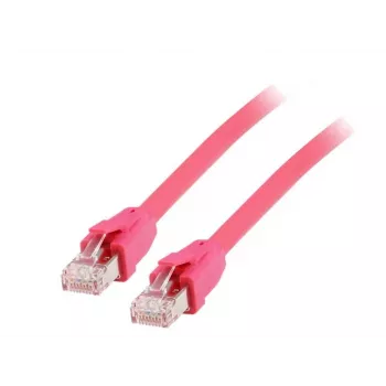 Equip Cat 8.1 S/FTP (PIMF) Patch kabel, LSOH, 0.5m, czerwony