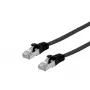 kabel sieciowy Equip Cat.6A U/FTP płaski Patch kabel RJ-45 1.0m Czarny