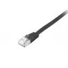 kabel sieciowy Equip Cat.6A U/FTP płaski Patch kabel RJ-45 1.0m Czarny