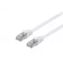 Equip Cat.6A U/FTP płaski kabel krosowy, 5,0 m, biały
