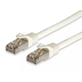 Kabel krosowy Equip Cat.6A Pro RJ-45 S/FTP 20m Biały