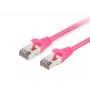 Equip Cat.6 S/FTP Patch kabel, 0,5m, Różowy