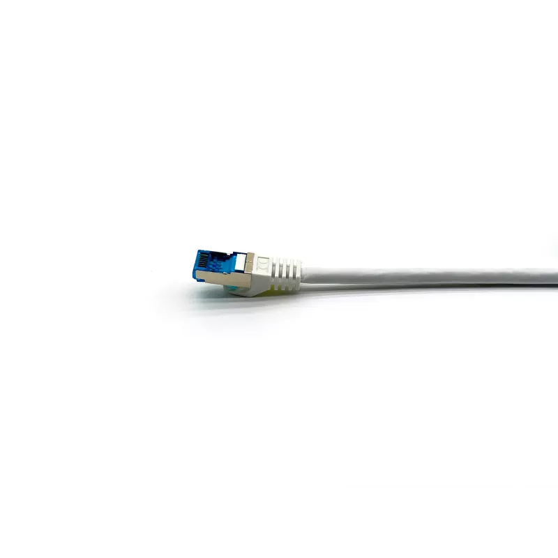 Equip Cat.6A S/FTP Kabel krosowy, wtyk kątowy do prostego, 2,0 m, biały