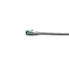 Equip Cat.6A S/FTP Patch kabel, wtyk kątowy na prosty, 3,0 m, biały