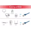 Equip Cat.6A S/FTP Patch kabel, niebieski, 25m, 25 m, Cat6a, S/FTP (S-STP), RJ-45, RJ-45, niebieski