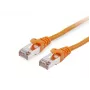 Kabel sieciowy Equip kat.6A S/FTP RJ-45 0,15 m pomarańczowy
