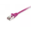 Patch kabel Equip Cat.6A S/FTP RJ-45 15m Fioletowy
