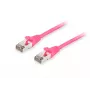 Patch kabel Equip Cat.6A S/FTP RJ-45 0.5m Pink