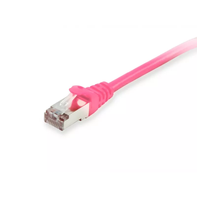 Patch kabel Equip Cat.6A S/FTP RJ-45 0.5m Pink