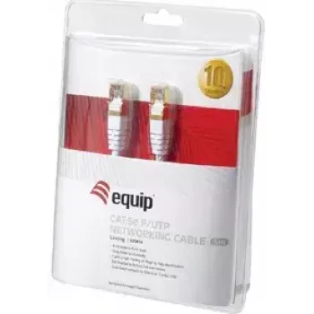Kabel sieciowy Equip Cat5e F/UTP RJ-45 10 m biały
