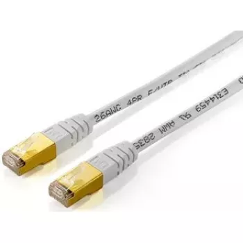 Kabel sieciowy Equip Cat5e F/UTP RJ-45 10 m biały