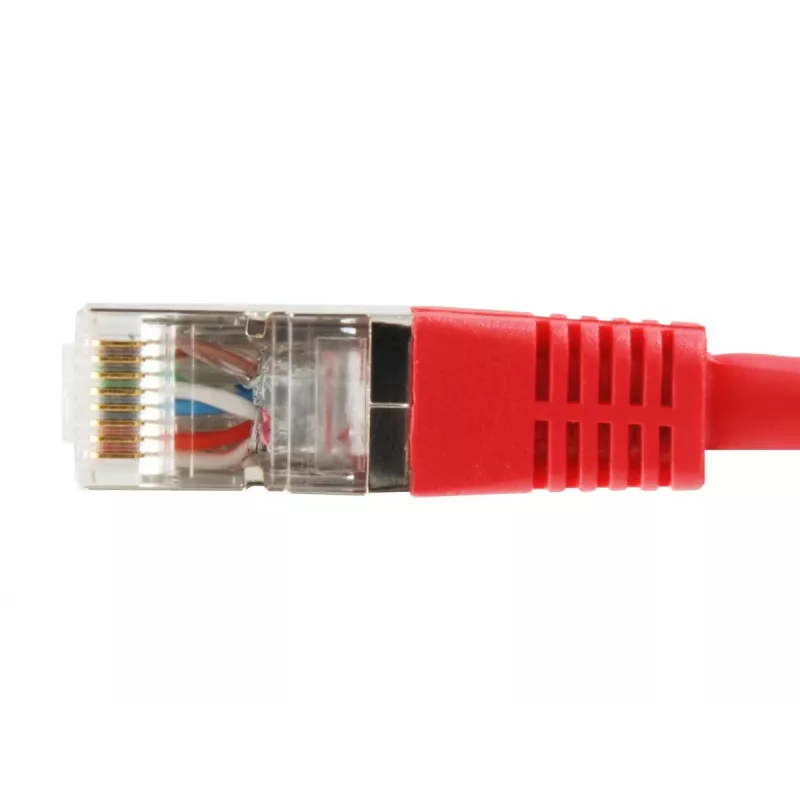 Kabel sieciowy Equip Cat.6A Platinum S/FTP RJ-45 20m Czerwony