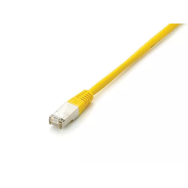 kabel sieciowy Equip Cat.6A Platinum S/FTP RJ-45 0.5m żółty