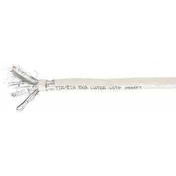 Kabel instalacyjny Equip Cat.6A S/FTP, LSZH, miedź lita, 100 m