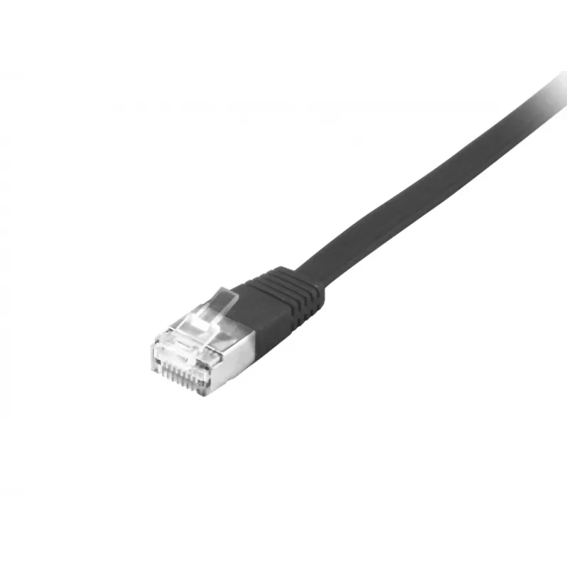 Kabel sieciowy Equip Cat.6A U/FTP płaski patchcord RJ-45 3,0 m czarny