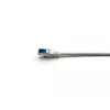 Kabel sieciowy Equip Kat.6A S/FTP Patch kabel kątowy na prosty RJ-45 0,5m biały
