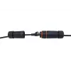 Kabel krosowy zewnętrzny EQUIP kat.6A S/FTP, 2,0 m, RJ-45 — czarny