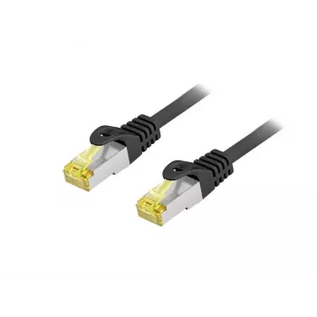 Kabel zewnętrzny EQUIP Cat.6A S/FTP 10m, RJ-45 do RJ-45, czarny