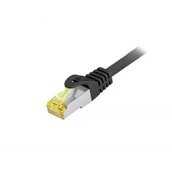 Ekranowany zewnętrzny kabel krosowy EQUIP Cat.6A S/FTP 0,5 m, RJ-45–RJ-45, czarny