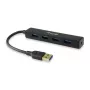 Equip 128953 koncentrator interfejsów USB 3.2 Gen 1 (3.1 Gen 1) Typ-A 5000 Mbit/s Czarny