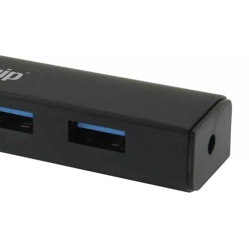 Equip 128953 koncentrator interfejsów USB 3.2 Gen 1 (3.1 Gen 1) Typ-A 5000 Mbit/s Czarny