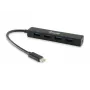 Equip 128954 koncentrator interfejsu USB 3.2 Gen 1 (3.1 Gen 1) Type-C 5000 Mbit/s Czarny