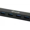 Equip 128954 koncentrator interfejsu USB 3.2 Gen 1 (3.1 Gen 1) Type-C 5000 Mbit/s Czarny