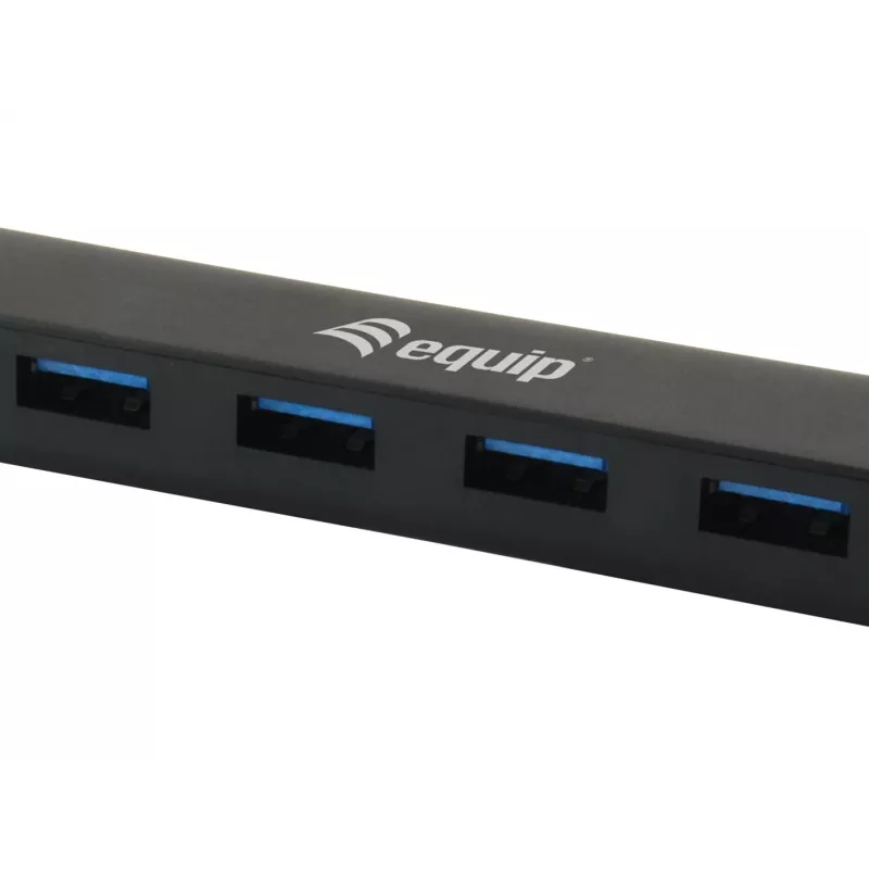 Equip 128954 koncentrator interfejsu USB 3.2 Gen 1 (3.1 Gen 1) Type-C 5000 Mbit/s Czarny